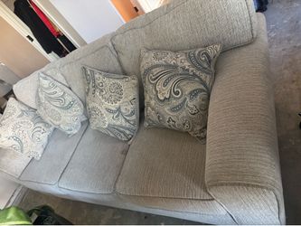 Sofa and loveseat