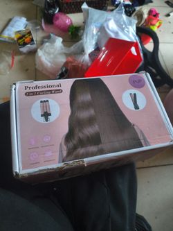 Curling wand