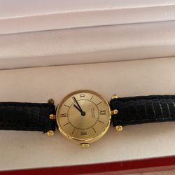 Solid Gold Van Cleef Women’s Watch