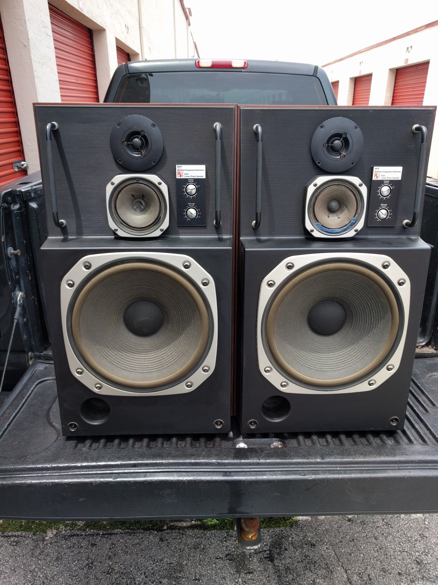 Vintage MCS 8330 Linear Phase Speakers Japan
