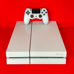 Sony PlayStation 4 500GB Console W/ One Controller Glacier White 