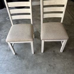 BRAND NEW DINING CHAIRS, SET OF TWO