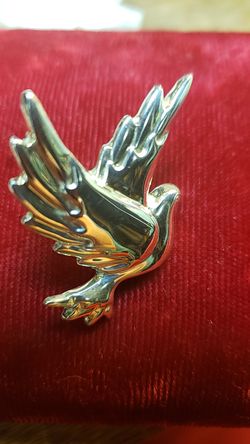 TIFFANY PALOMA PICASSO DOVE BROOCH, RETIRED, 925, AUTHENTIC, $300.00