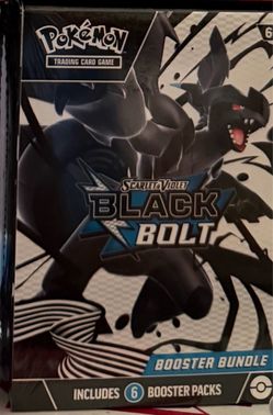 Pokemon black bolt booster bundle