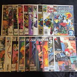 FANTASTIC FOUR Comic Book Lot of  20! MARVEL. VINTAGE. KEYS. BRONZE-AGE. 1st App
