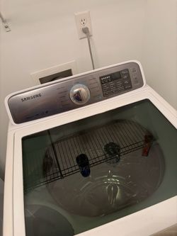 Samsung washer & dryer set