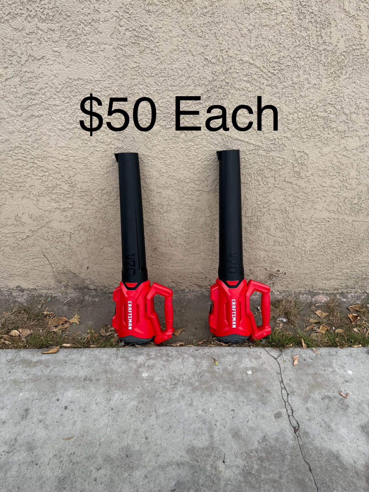 CRAFTSMAN V20 20-volt max Cordless Battery 2-Speed Leaf Blower (TOOL ONLY) **$50 Each**