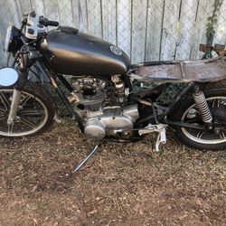 Yamaha 1980 Cafe Racer Motorcycle 