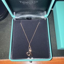 Rose Gold Tiffany Necklace 