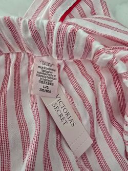 Victoria's Secret Striped Pajama Pants Size Large