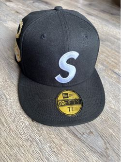 Supreme New Era Fitted Hat Cap Jesus Piece Size 7 3/8