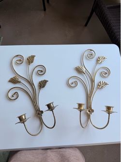 Antique candle scones