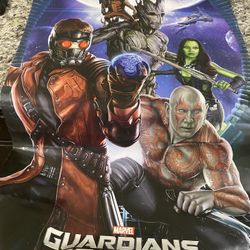Marvel guardians of the galaxy movie poster