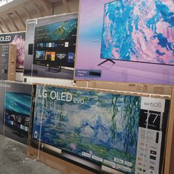 43" Screen Led Smart TV By Hisense $149. 50" $175 55" $199. 65" $299. Pick Up Today 