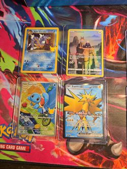 Pokémon TCG Card Lot – Zapdos ex, Dark Gyarados & More