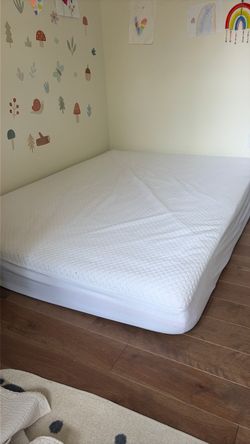Sweetnight Queen 8” Hybrid Mattress – Very Clean + Mattress Protector