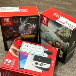 Brand New Nintendo Switch OLED -PAYMENTS AVAILABLE FOR AS LOW AS $1 DOWN - NO CREDIT NEEDED