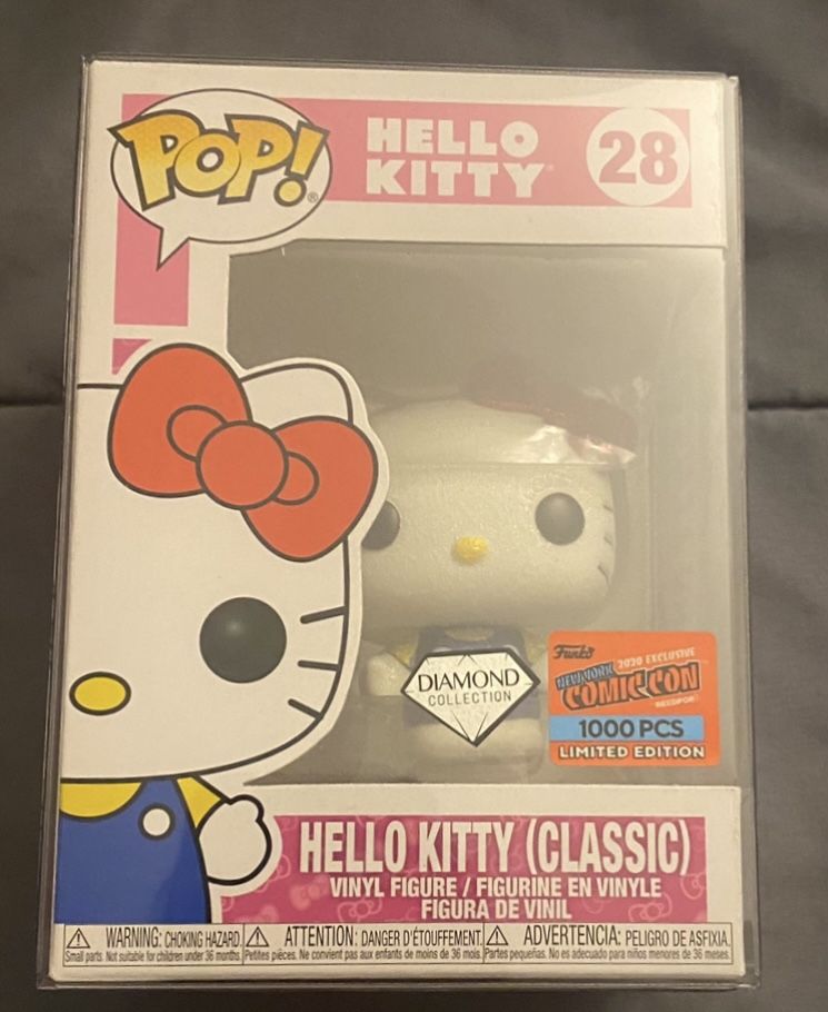 Funk Pop Hello Kitty #28 Diamond Collection 2020 New York Comic Con 1000 Pieces