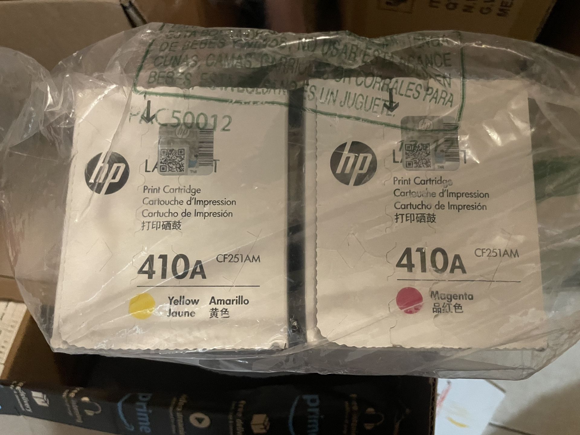 HP LAZORJET PRINT CARTRIDGES 410A