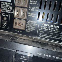 Technics SU-V75 Stereo Integrated Amplifier 