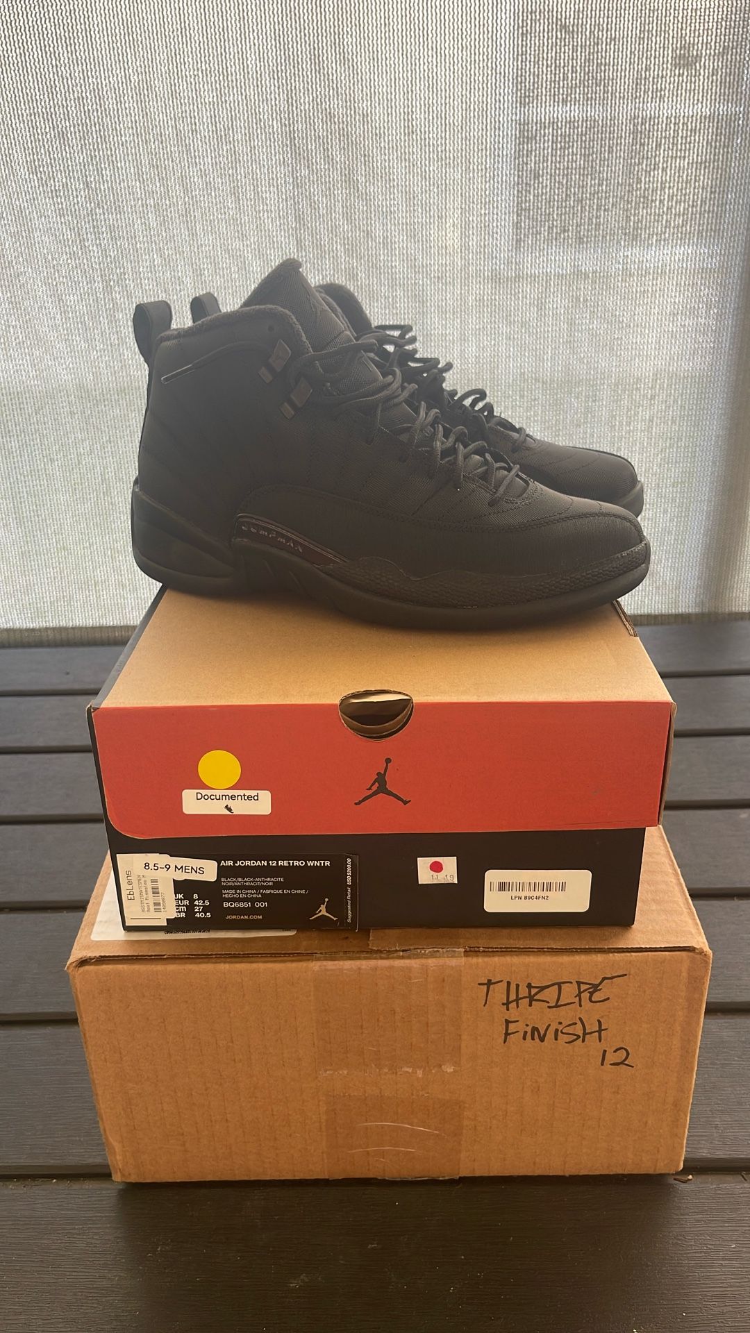 Jordan Winter 12’s