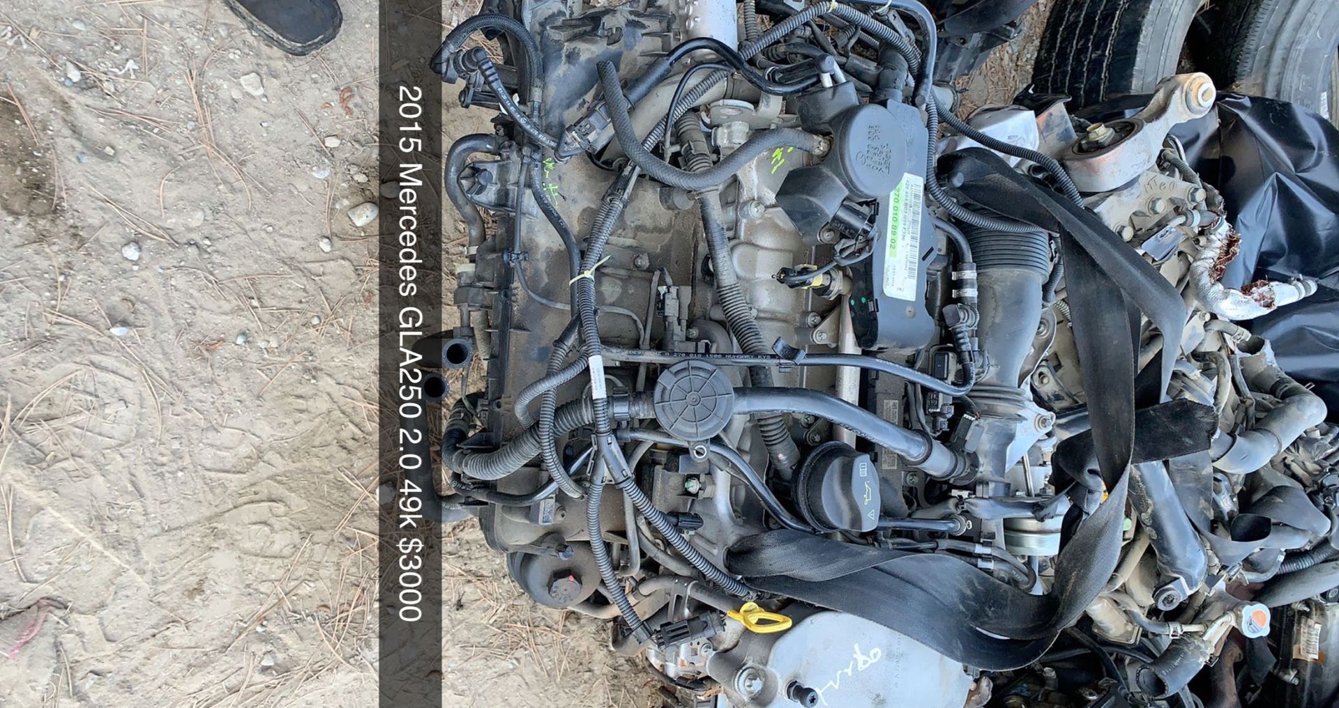 2015 Mercedes Engine 2.0