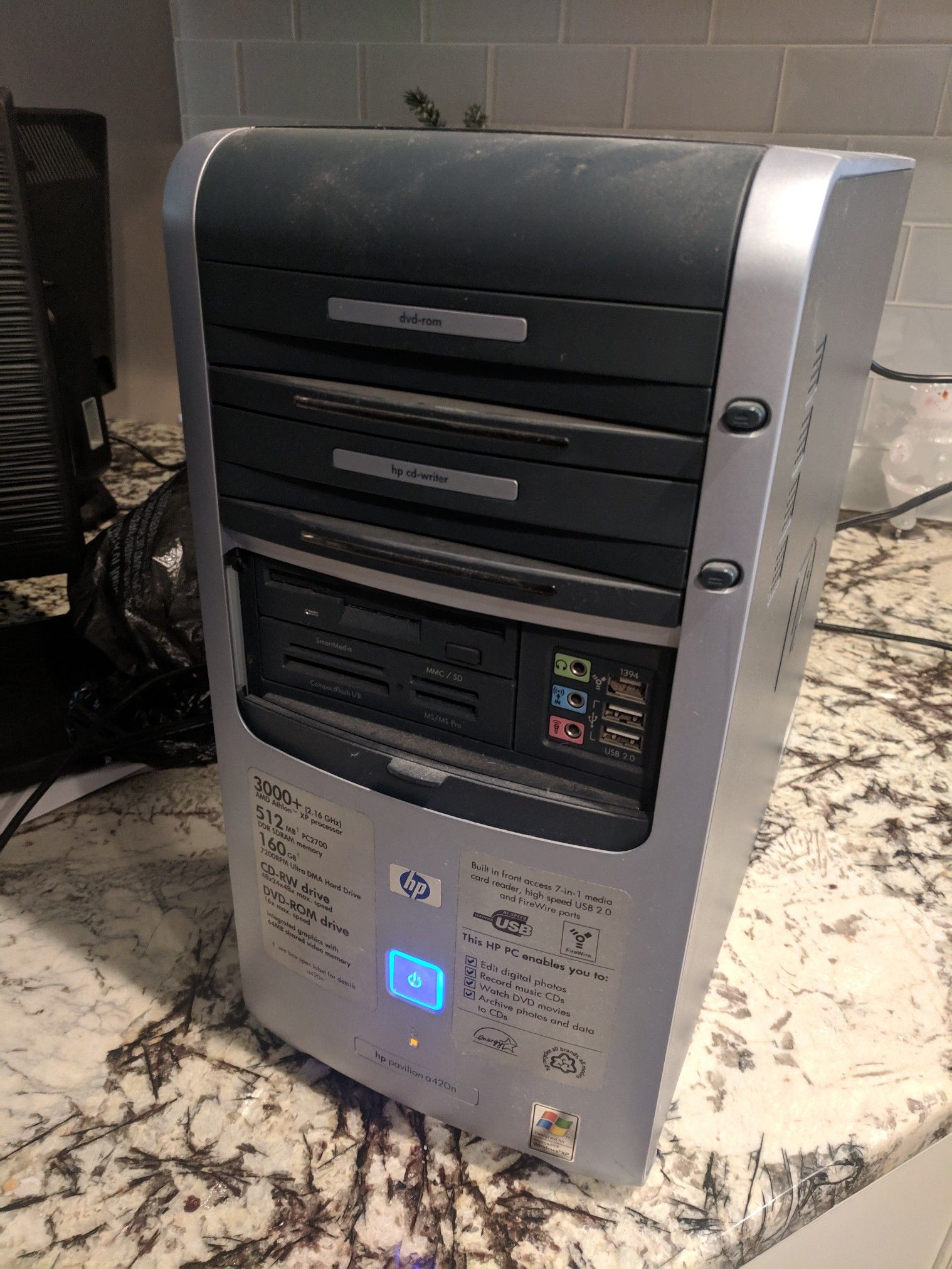 HP Pavilion a420n Desktop