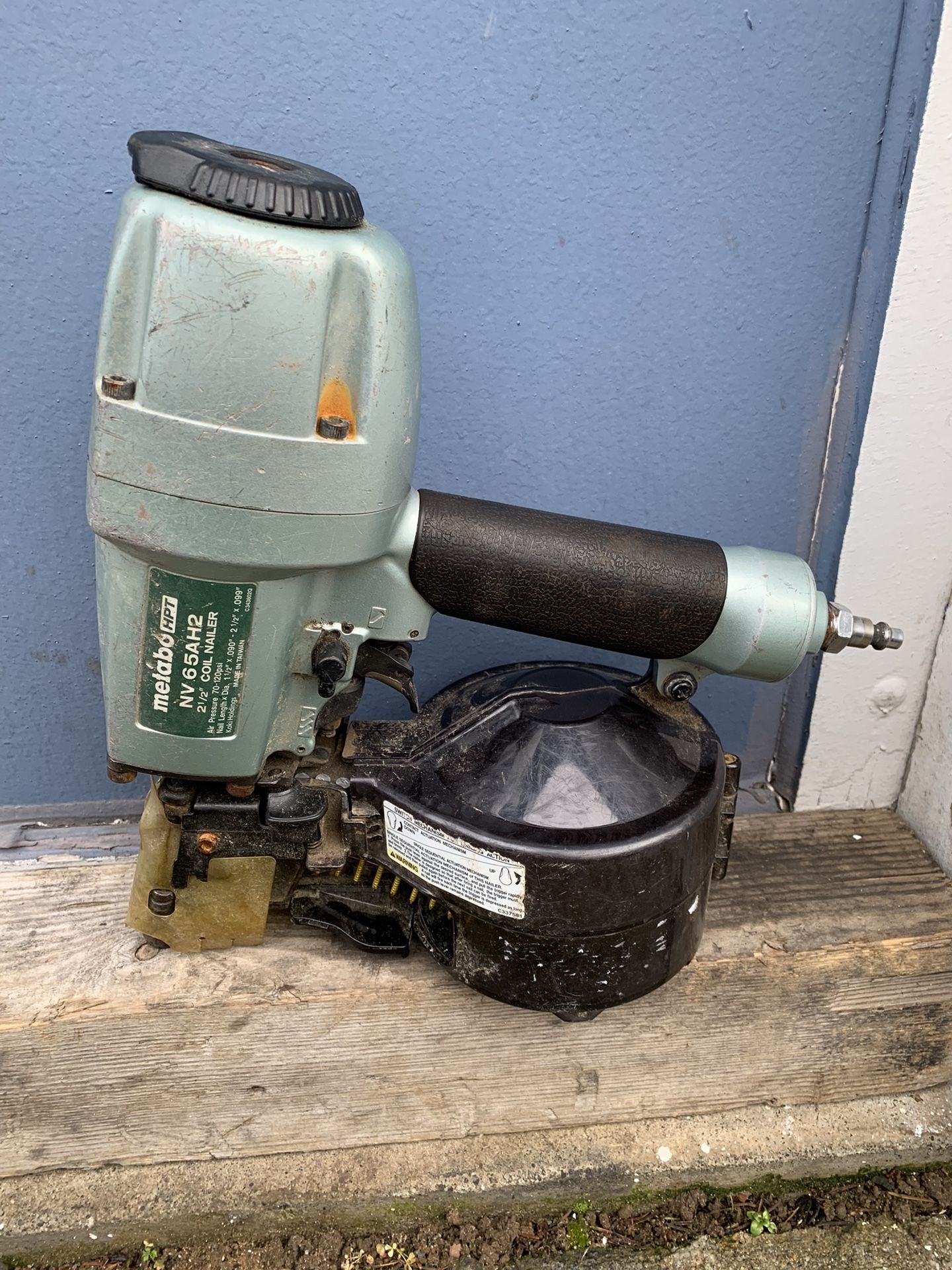 Metabo Siding Coil Nailer Nv65AH2
