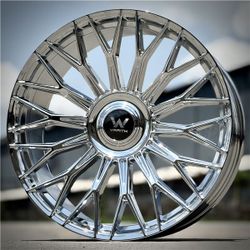 new 24 incxh wheels and tires