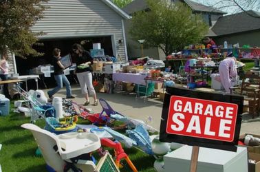 GARAGE SALE SATURDAY 6/6 9-2