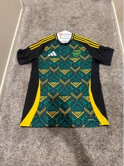 Adidas Jamaica Soccer Jersey Large