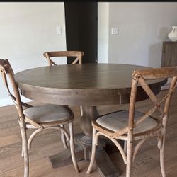 RH Round Dinging Table 