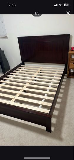 Queen bed frame