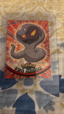Arbok topps
