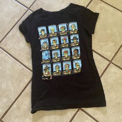 (A108) The Simpson Famous Drs Heads Size S Womans Juniors 