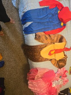 Dk,Mario, princess peach costume