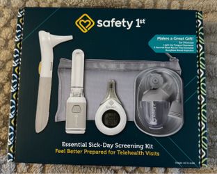 New One (1) Safety 1st Essential Baby Toddler Sick-Day Screening Kit MSRP $45
