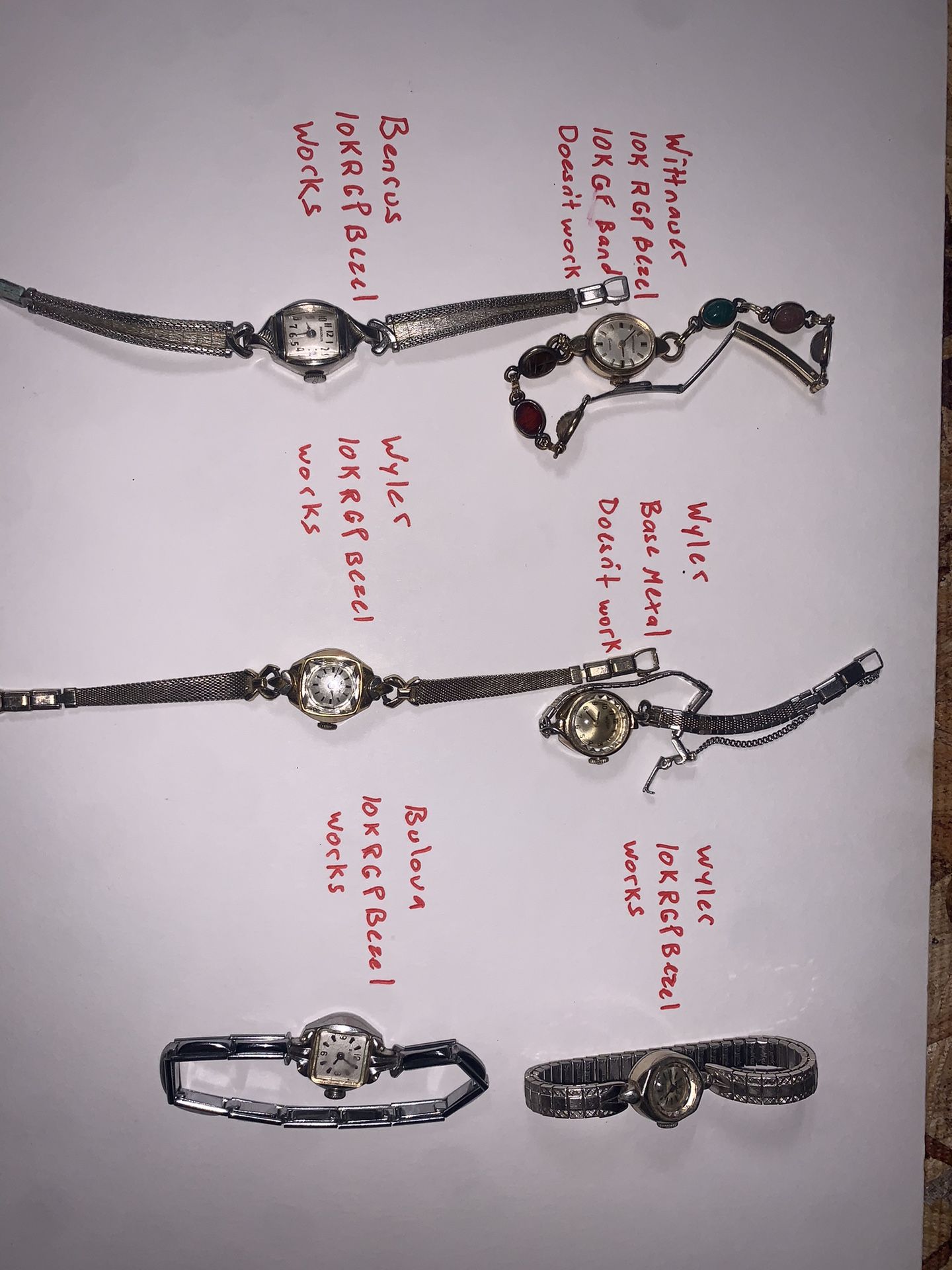 Watches And Earrings