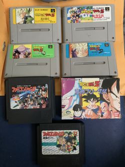 Dragon ball z game collection