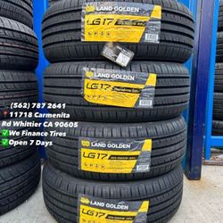 185/55R16 Land Golden Set of Tires Installed and Balanced Set de Llantas Nuevas Instaladas y Balanceadas