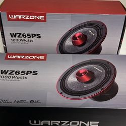 Warzone 6 1/2 Car Speakers
