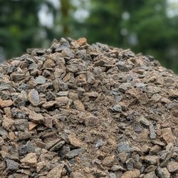 5/8" minus gravel with fines