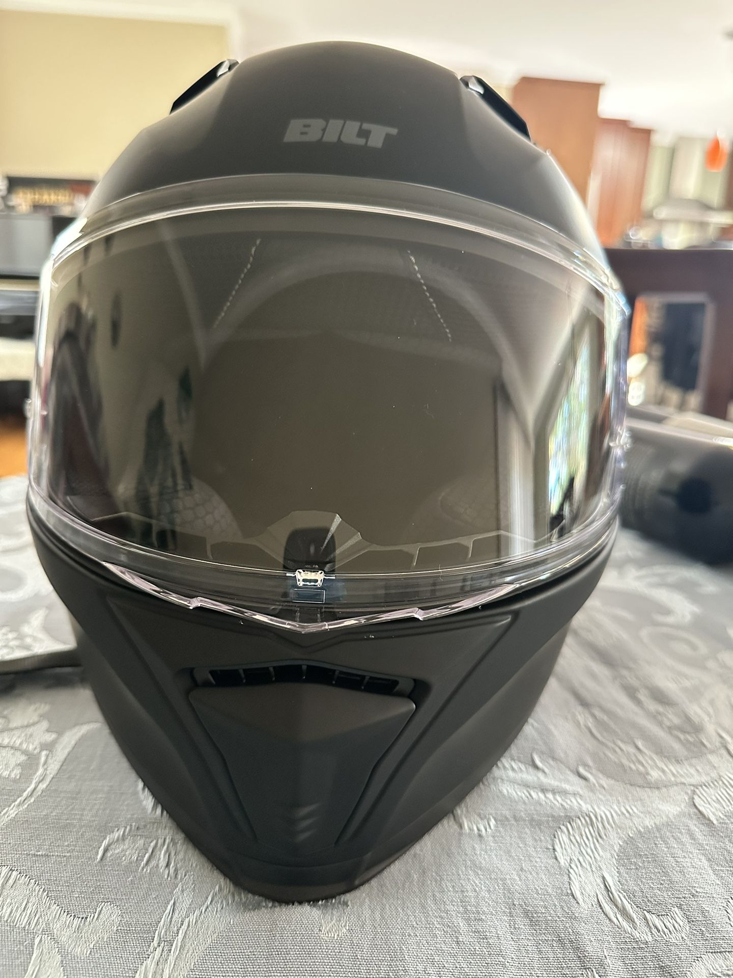 Bilt Vertex Motorcycle Helmet Matte Black BRAND NEW $20+ OFF RETAIL