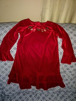 child Christmas dress - size 4