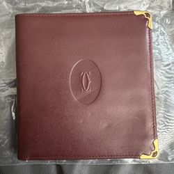 Cartier Bordeaux Bifold Wallet 