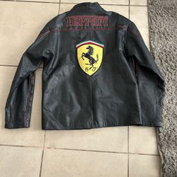 Leather Ferrari Jacket