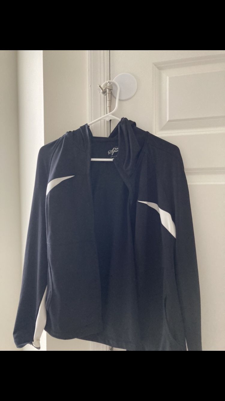 Style Co womens large sweat jacket