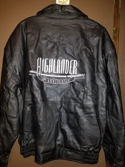 Leather Coat Highlander 10th Anniversary