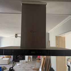 Empava Island Range Hood – Stainless Stee
