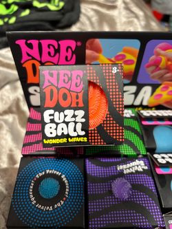Nee Doh Fuzz Ball Wonder Waves Sensory Toy